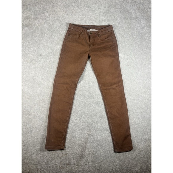 Toad&Co Pants - Toad & Co Skinny Pants Women's 12 Brown Mid Rise Ankle 5 Pocket Stretch Jeans